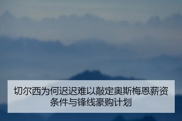 切尔西为何迟迟难以敲定奥斯梅恩薪资条件与锋线豪购计划